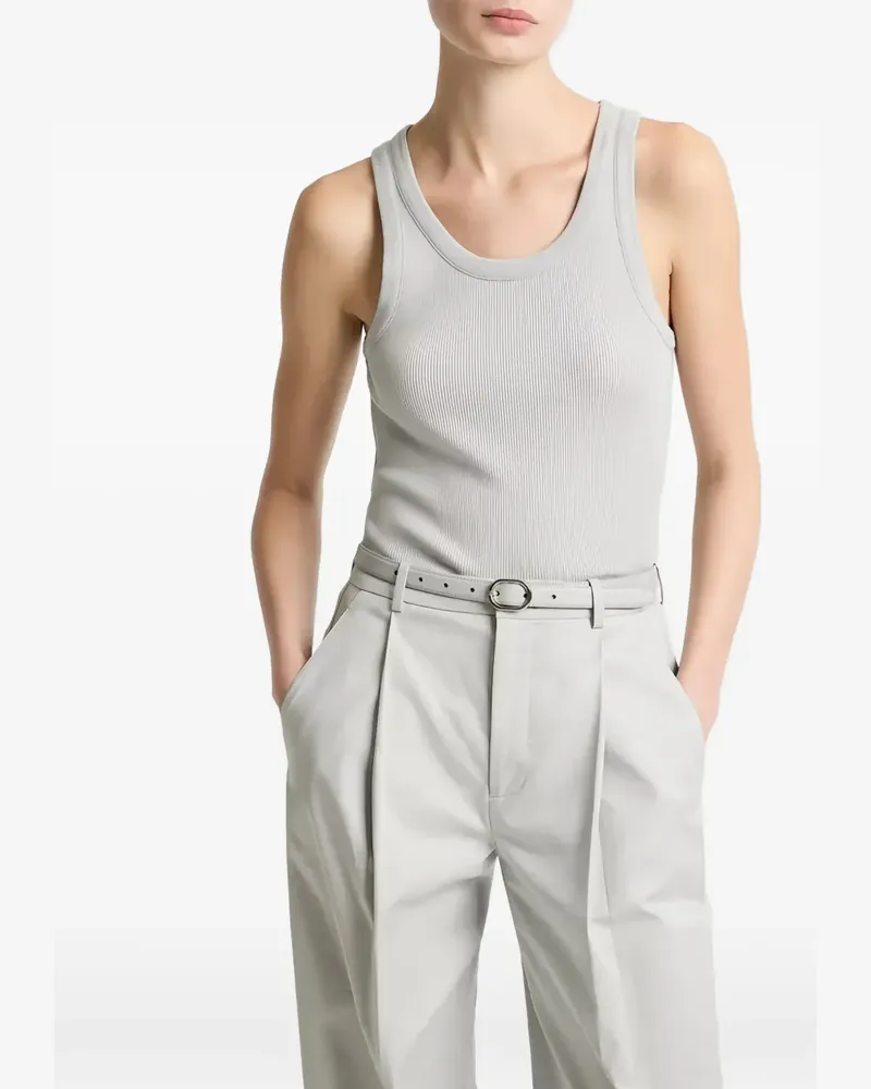 Vince scoop-neck tank top - Grau Grau