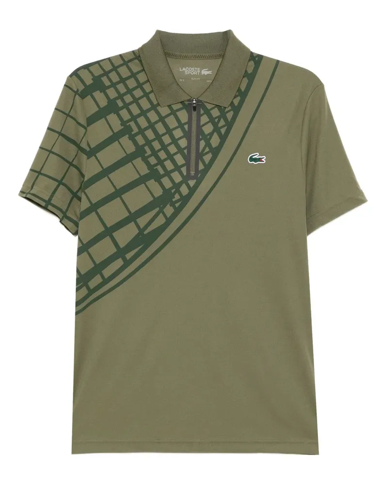 Lacoste Poloshirt mit Print - Grün Grün
