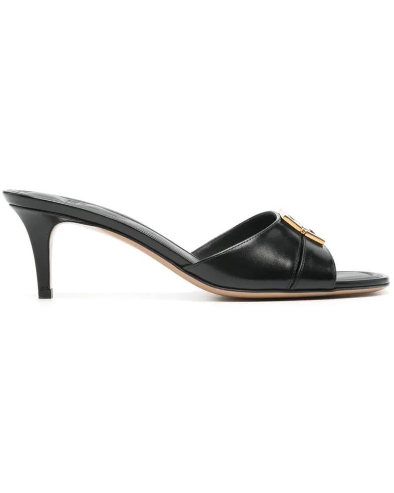 Fendi Ffold Mules 55mm - Schwarz Schwarz