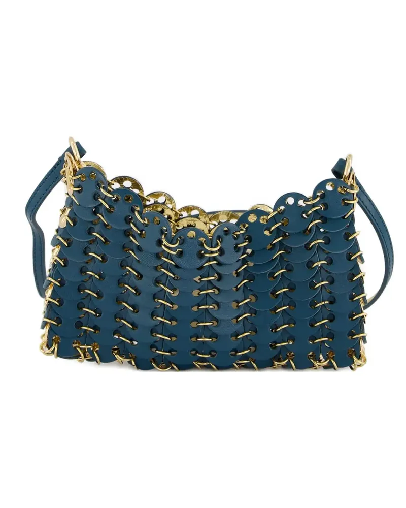 Paco Rabanne nano 1969 reversible shoulder bag - Blau Blau