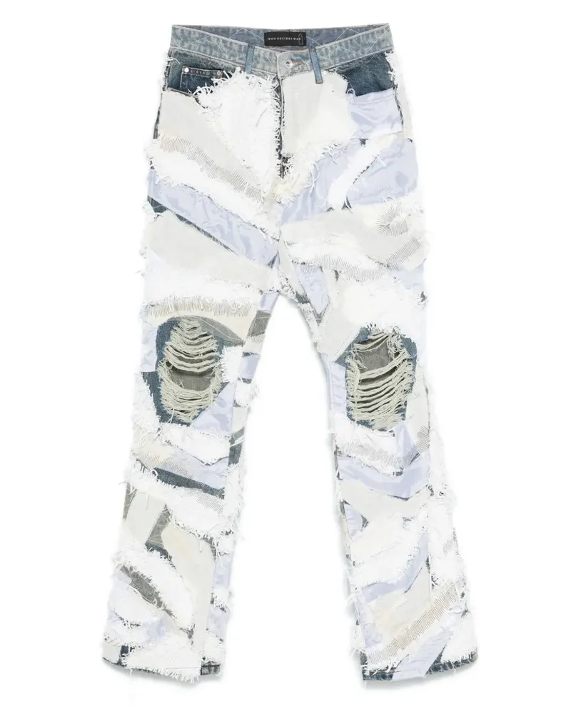 WHO DECIDES WAR Beach Sand Jeans - Weiß Weiß