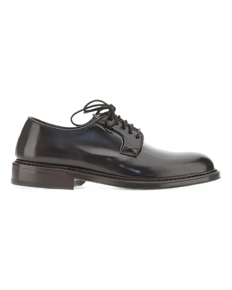 CALCE polished leather derby shoes - Braun Braun