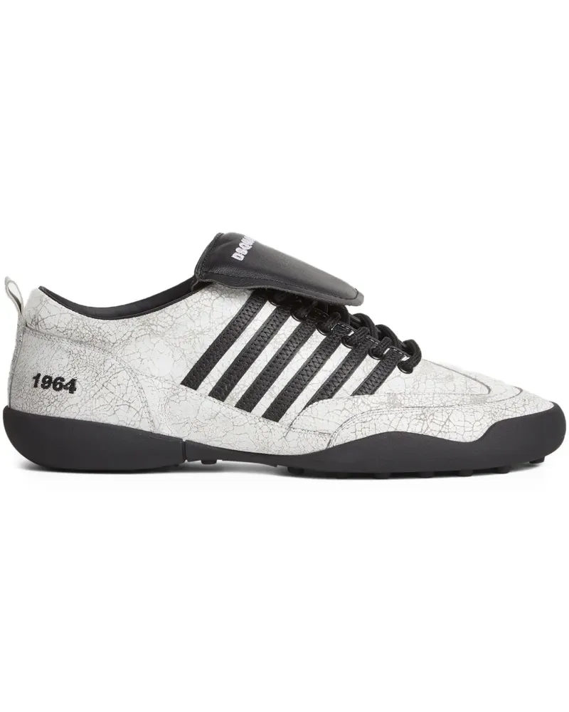 Dsquared2 Sneakers mit Logo-Stickerei - Schwarz Schwarz