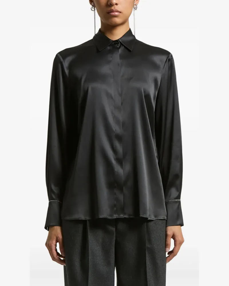 Peserico Geknöpftes Hemd - Grau Grau