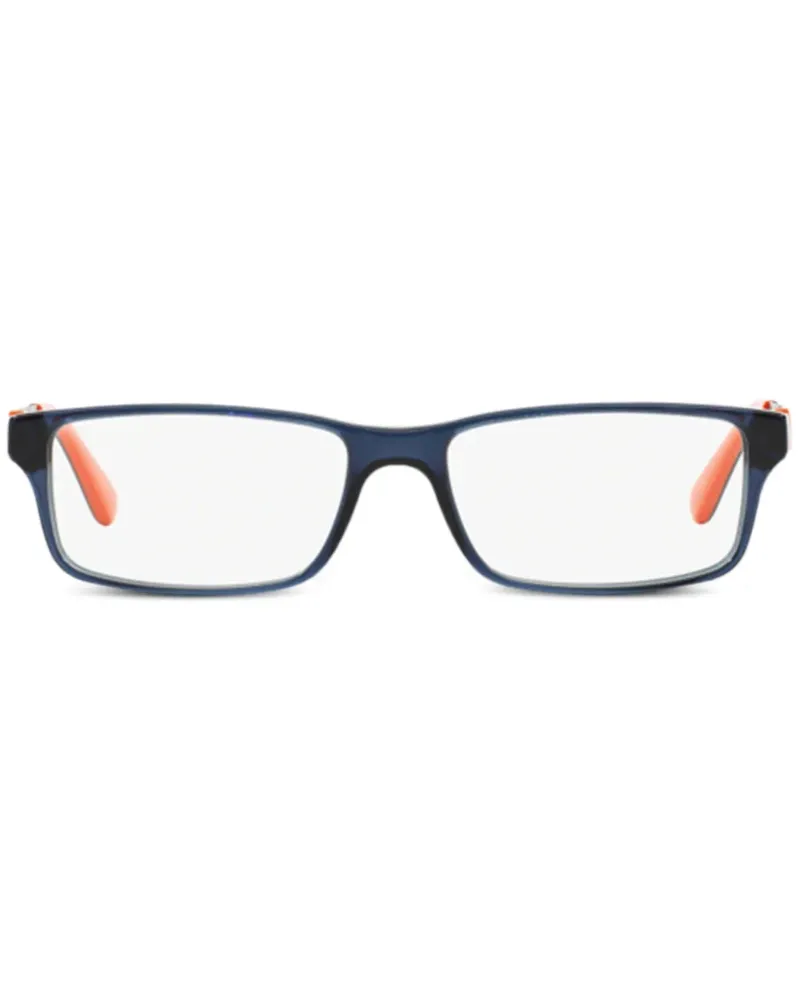 Ralph Lauren Brille mit eckigem Gestell - Blau Blau
