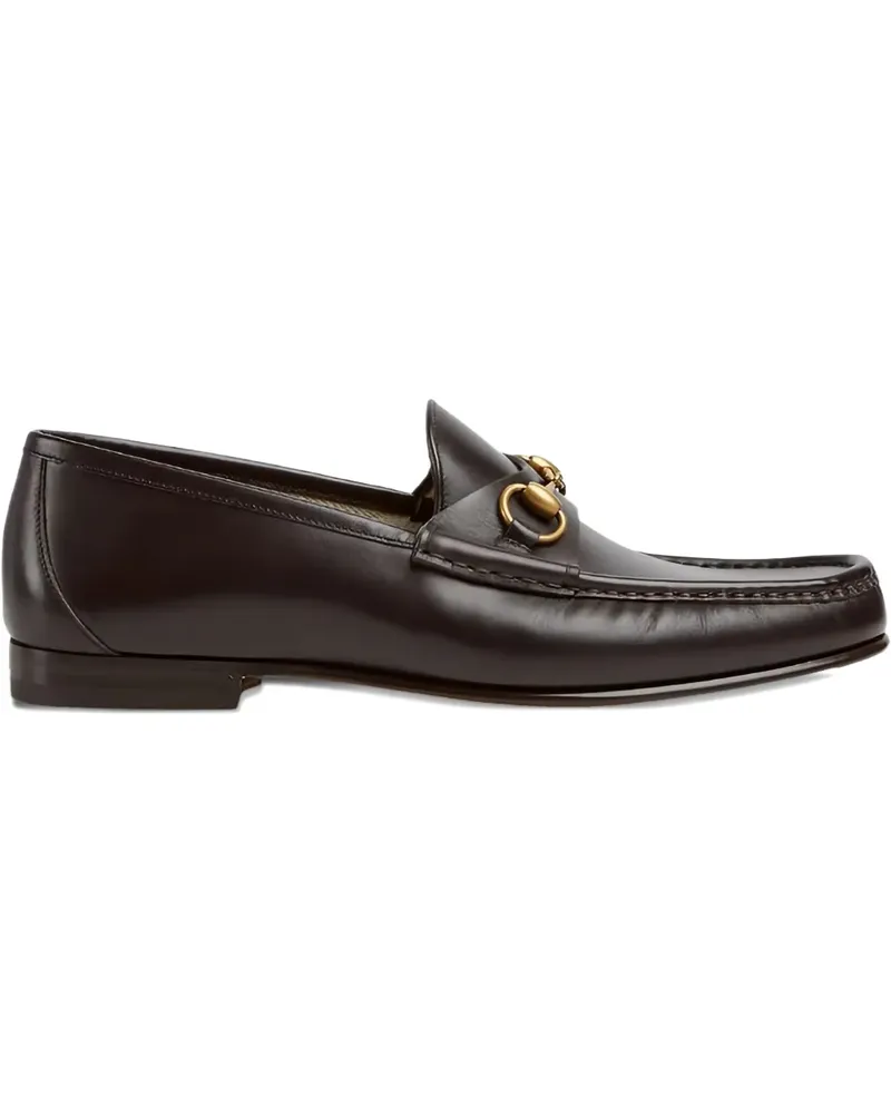 Gucci Loafer mit Stegverzierung - Braun Braun