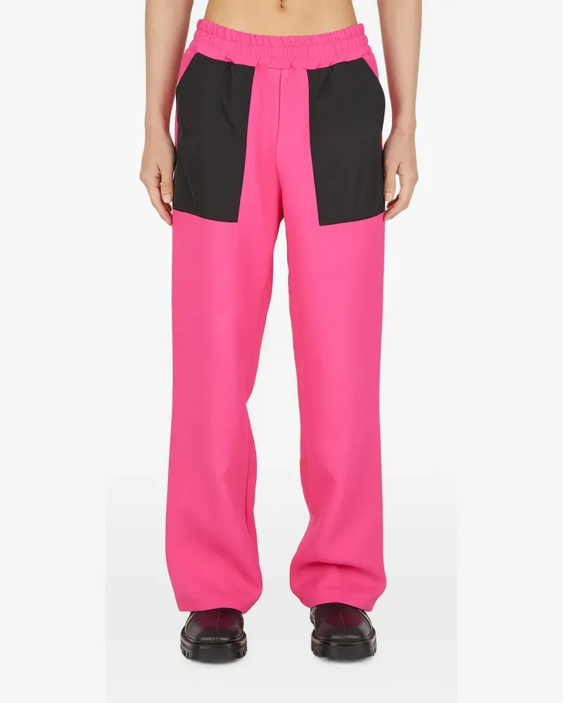 (di)vision patch-pocket trousers - Rosa Rosa