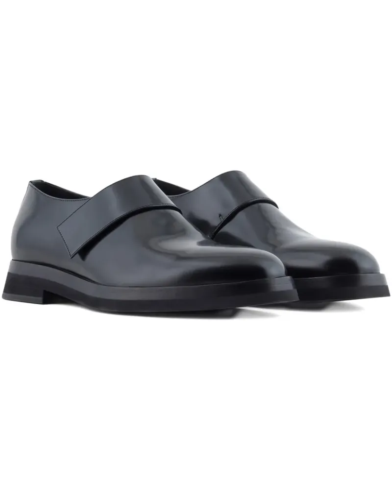 Giorgio Armani Monk-Schuhe aus Leder - Schwarz Schwarz