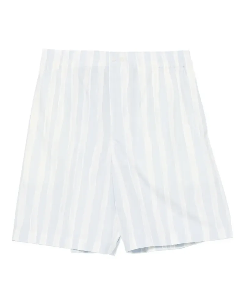 Jacquemus striped shorts - Blau Blau