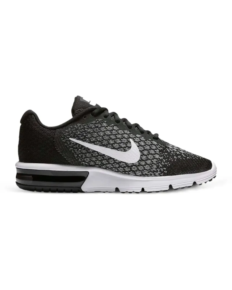Nike Air Max Sequent 2 "Black White/Dark Grey" sneakers - Schwarz Schwarz