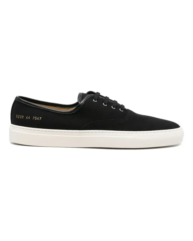 Common Projects Four Hole lace-up sneakers - Schwarz Schwarz