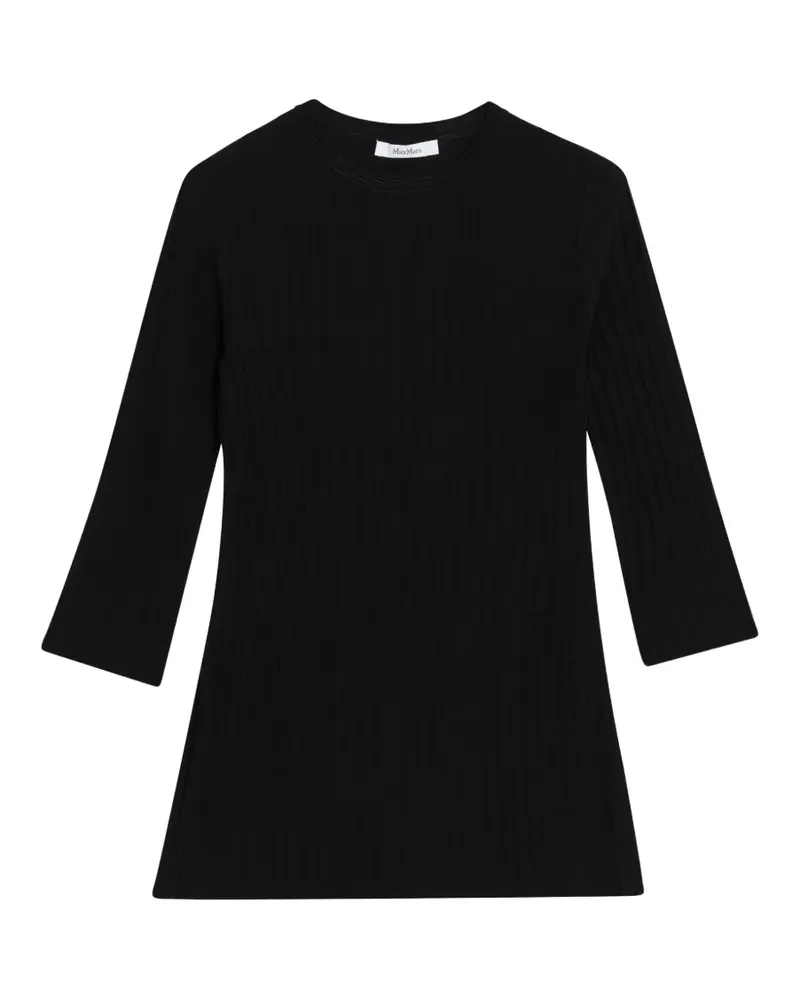 Max Mara ribbed-knit sweater - Schwarz Schwarz
