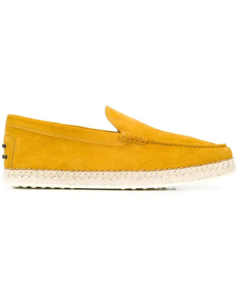 TOD'S Klassische Espadrilles - Gelb Gelb