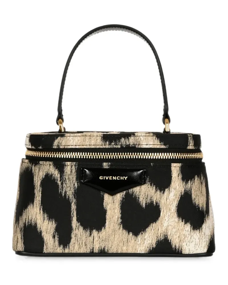 Givenchy leopard-print tote bag - Schwarz Schwarz