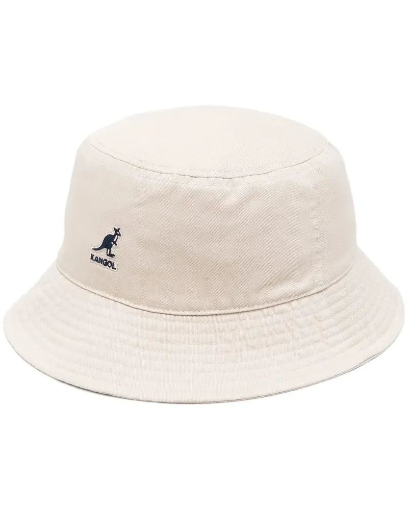 Kangol Fischerhut mit Logo-Stickerei - Nude Nude