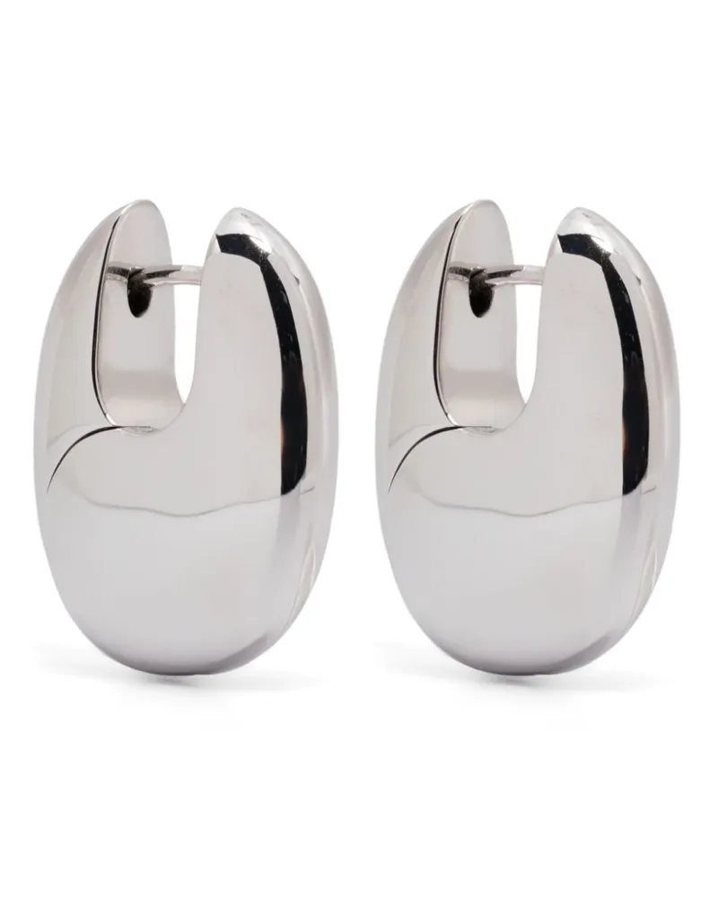 Tom Wood Mittelgroße Pebble Ohrringe - Silber Silber
