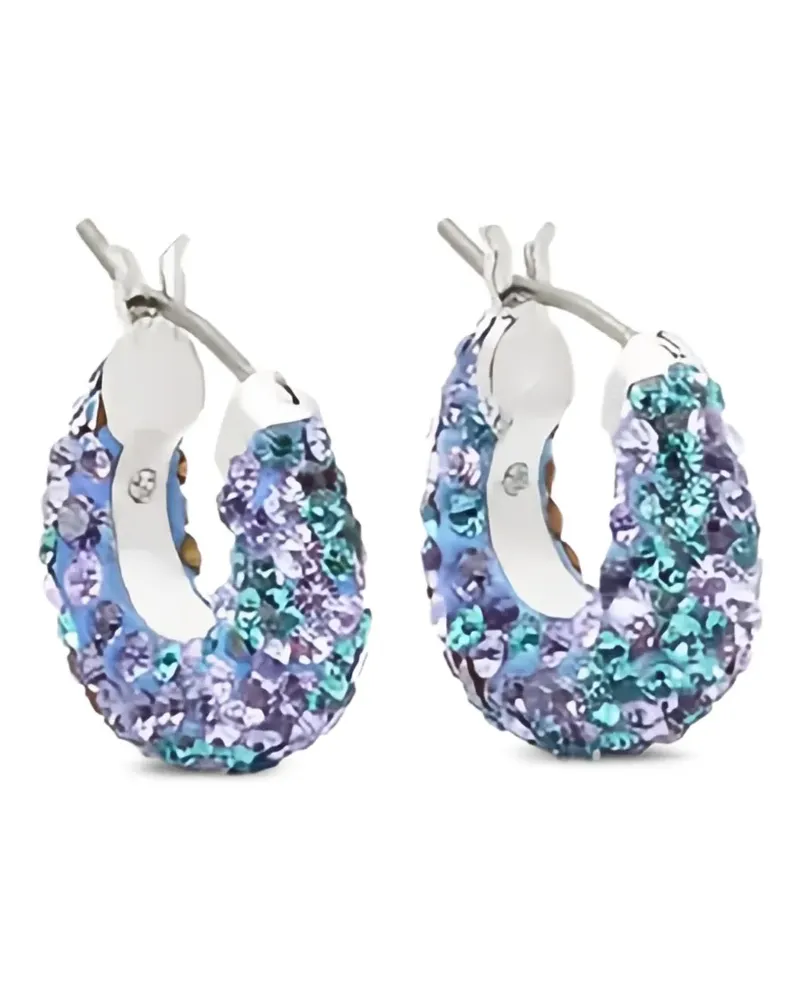 Kate Spade Creolen mit Kristallen - Silber Silber