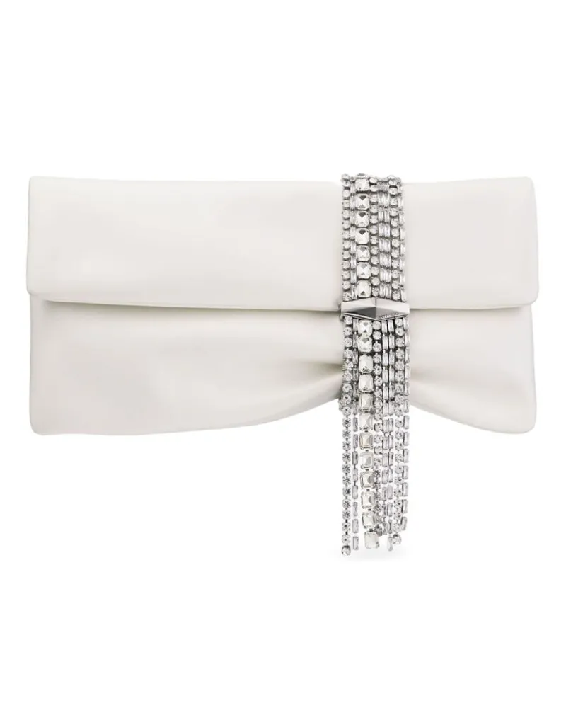Jimmy Choo Zandra Clutch - Weiß Weiß
