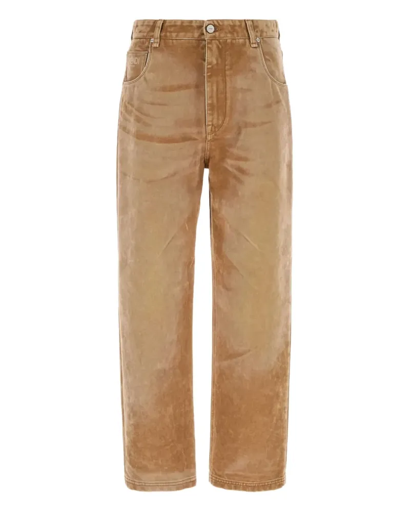 Fendi Klassische Jeans - Braun Braun