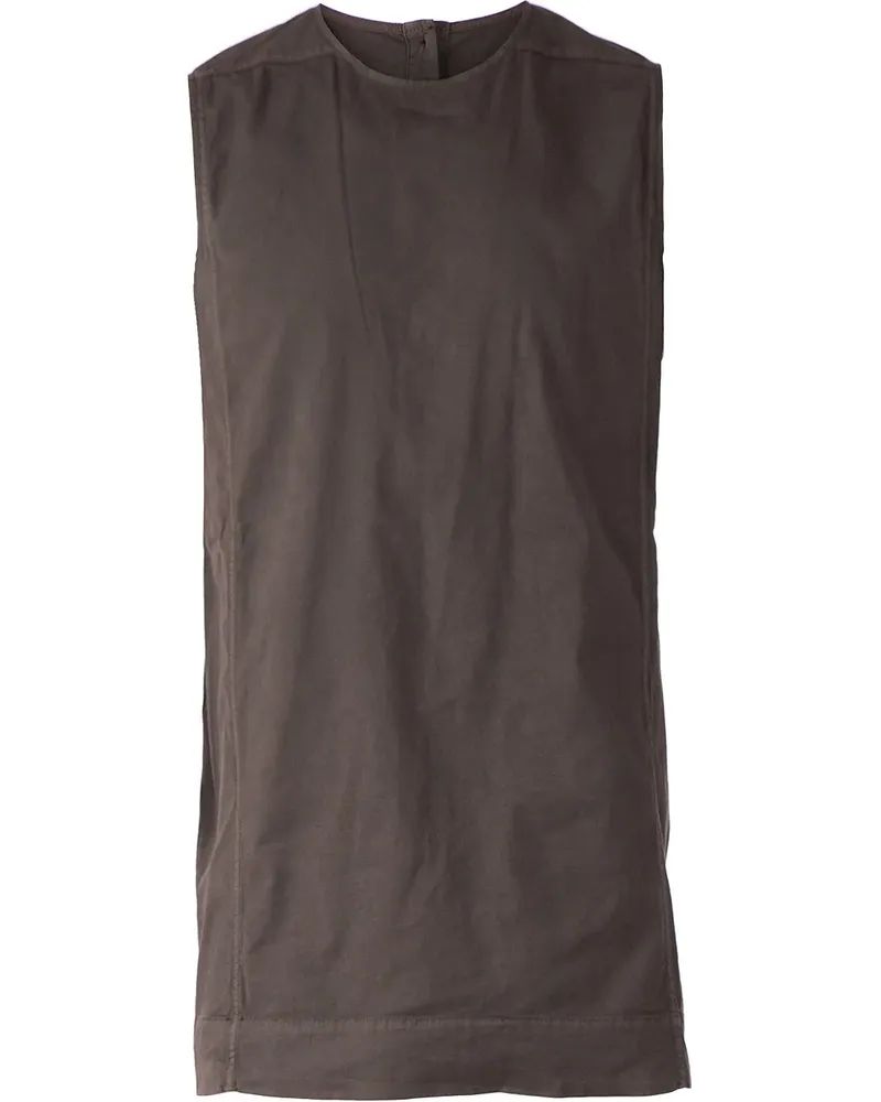 DRKSHDW by Rick Owens sleeveless tabard - Grau Grau