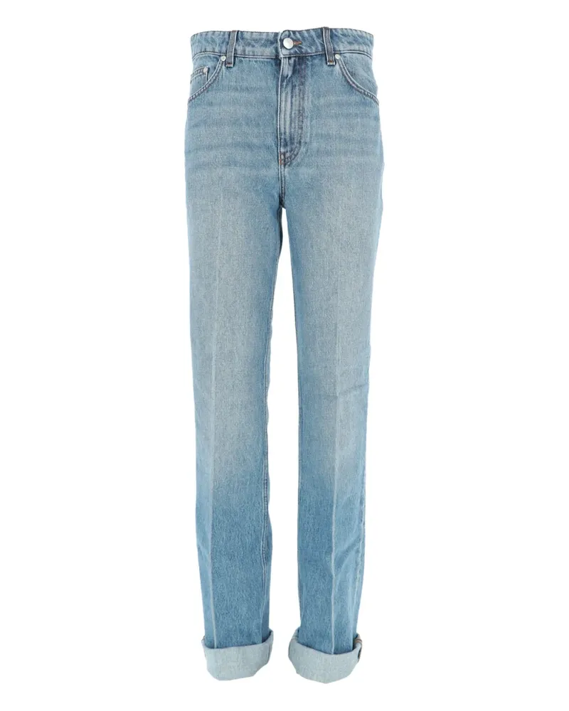 Stella McCartney Ausgeblichene Jeans - Blau Blau