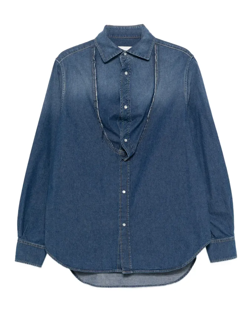 Maison Margiela buttoned long-sleeve shirt - Blau Blau