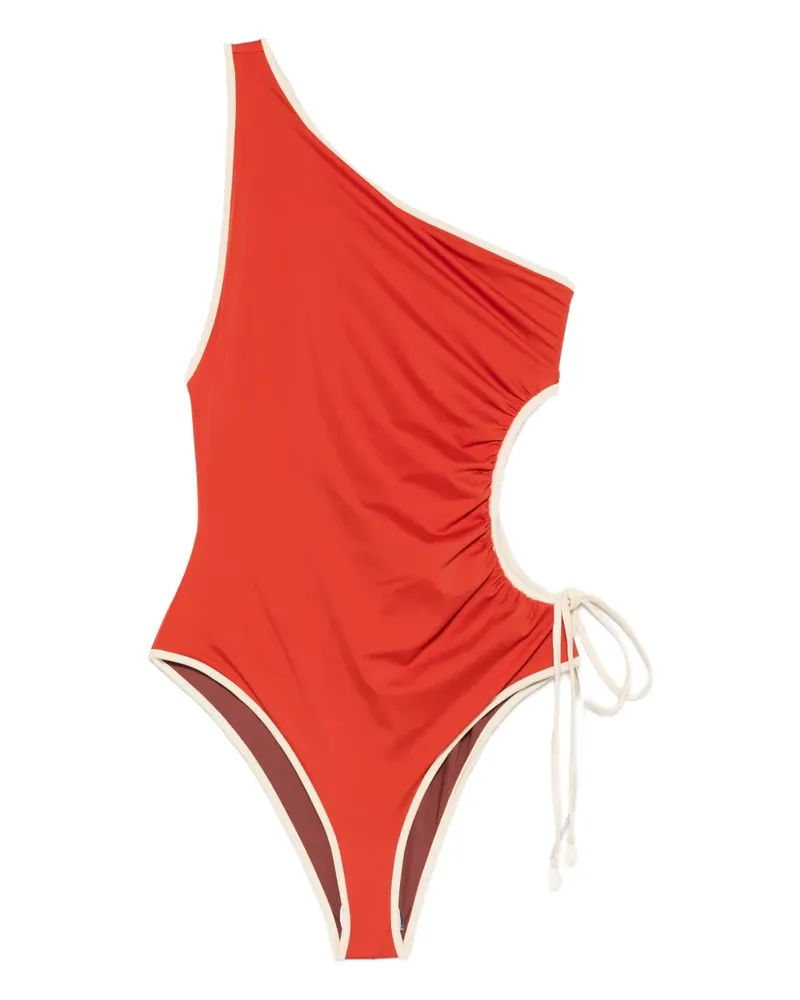 Johanna Ortiz Badeanzug mit Cut-Out - Rot Rot