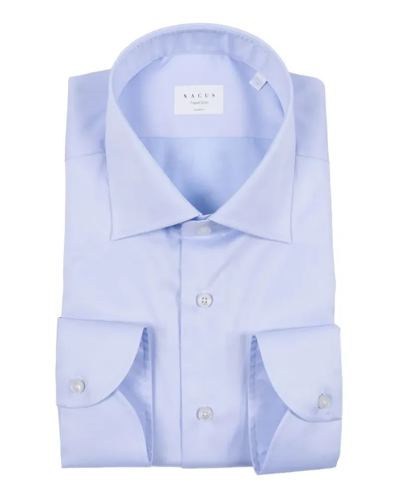 XACUS blue shirt - Blau Blau