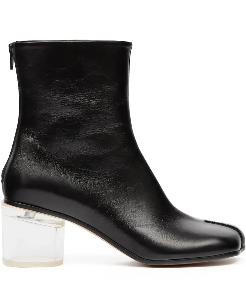 Maison Margiela Stiefeletten mit Blockabsatz - Schwarz Schwarz