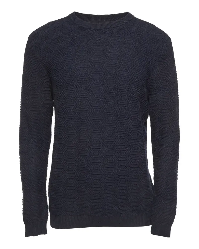 Reiss Pullover mit Rundhalsausschnitt - Blau Blau