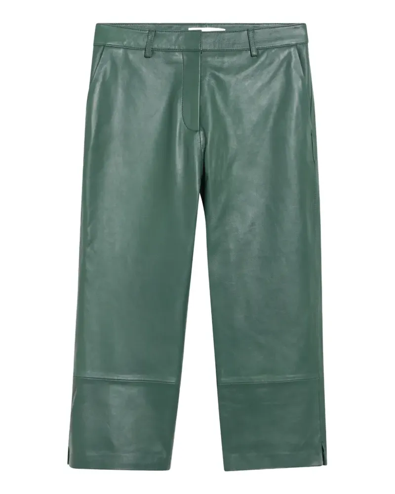 FRANKIE Shop Lior Hose aus Leder - Grün Grün