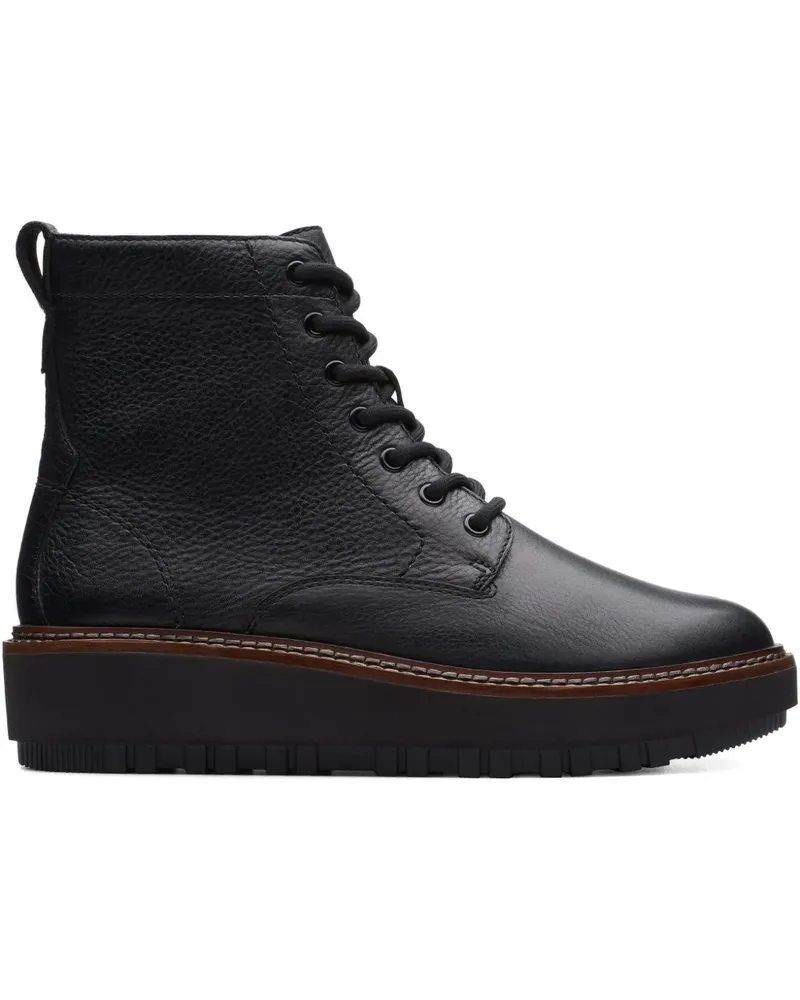 Clarks Orianna lace-up boots - Schwarz Schwarz
