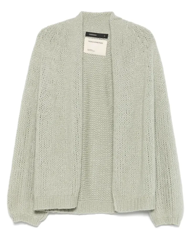 Frenckenberger Cardigan aus Fischerstrick - Grün Grün
