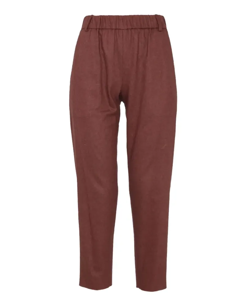 ALYSI pockets straight trousers - Braun Braun