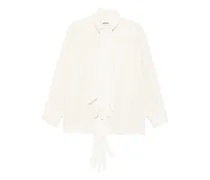 Bluse mit Handschuhdetail - Nude