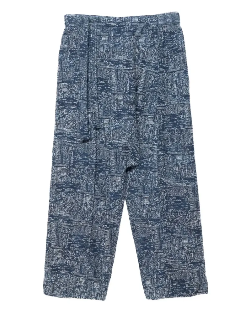 maharishi Strukturierte Hose - Blau Blau