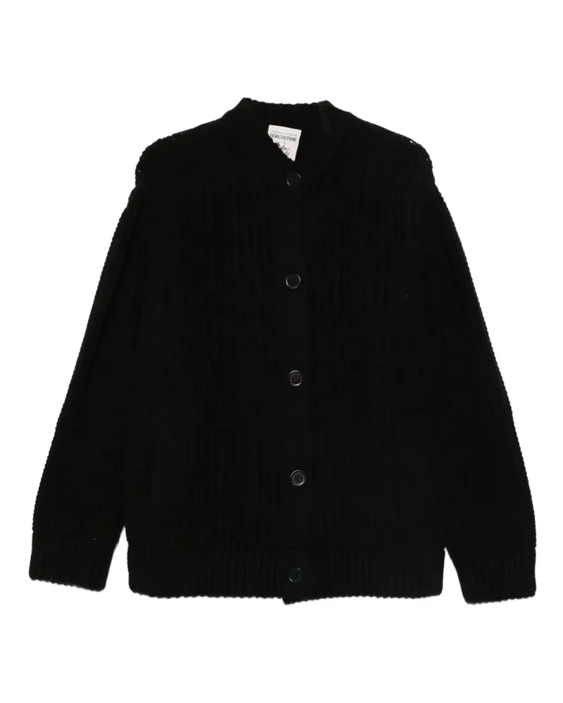 Semicouture button cardigan - Schwarz Schwarz