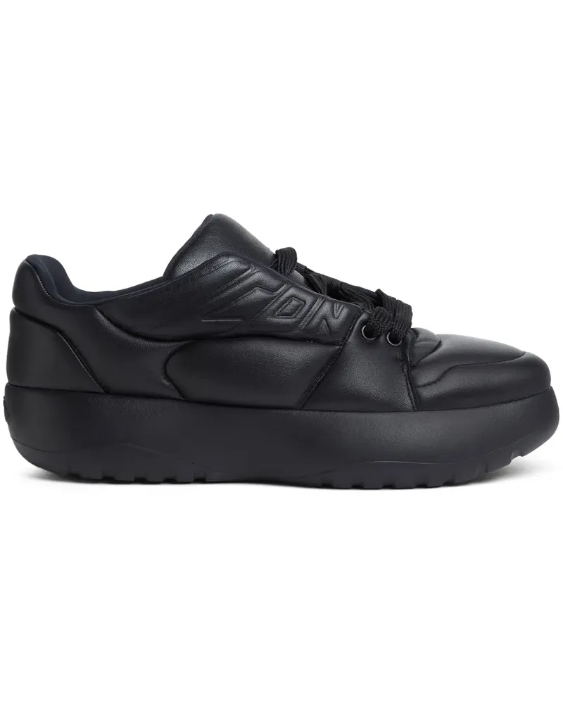 Dsquared2 Gesteppte Icon New Generation Sneakers - Schwarz Schwarz