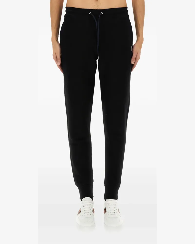 Paul Smith Jogginghose mit Zebra-Patch - Schwarz Schwarz