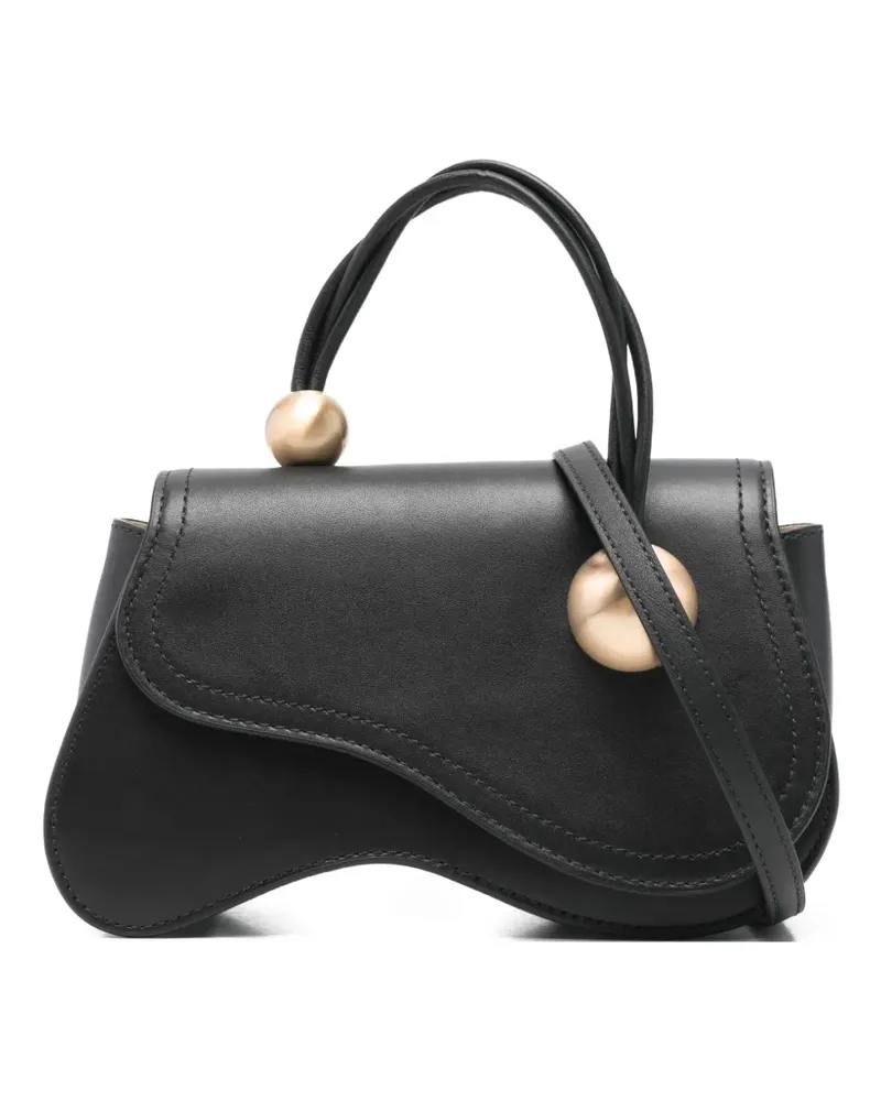 Cult Gaia Kazia Tote Bag mit Perlendetail - Schwarz Schwarz