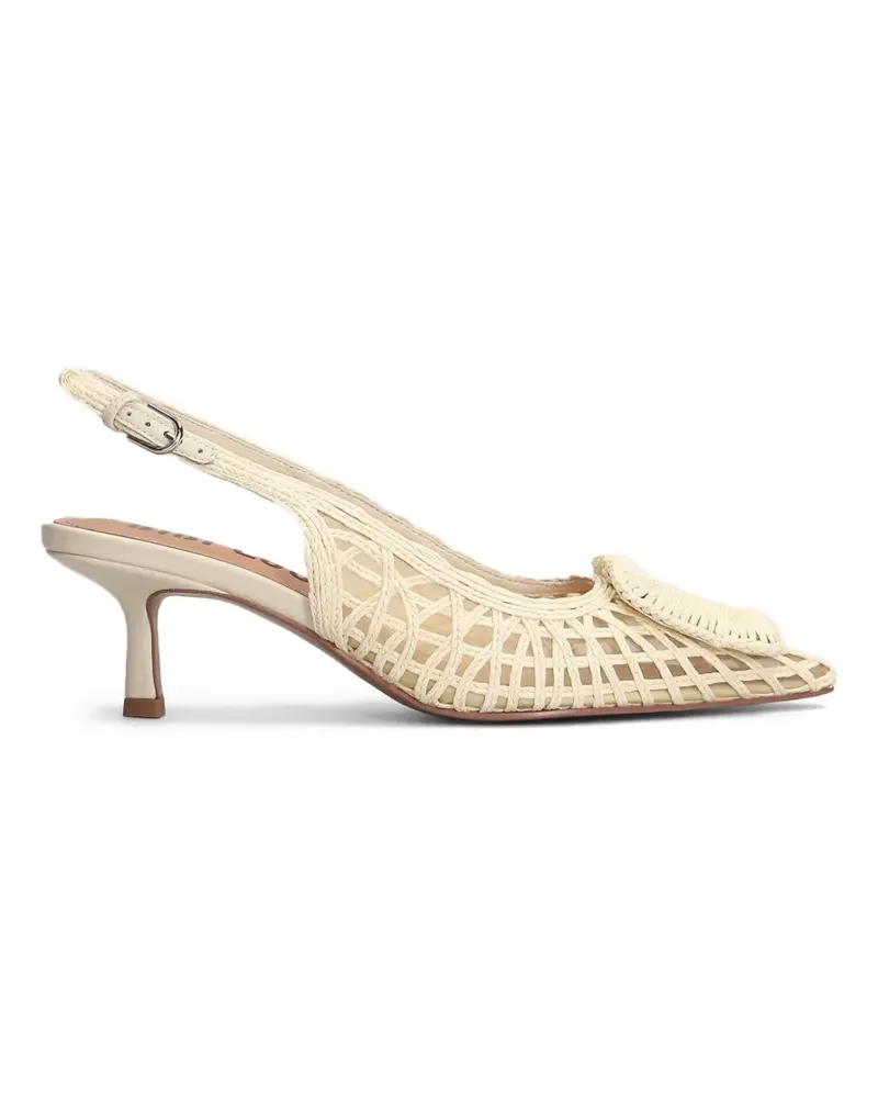 Bibi Lou Hazel slingback pumps - Nude Nude
