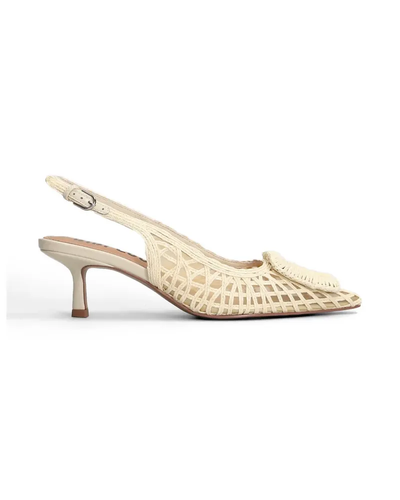 Bibi Lou Hazel slingback pumps - Nude Nude