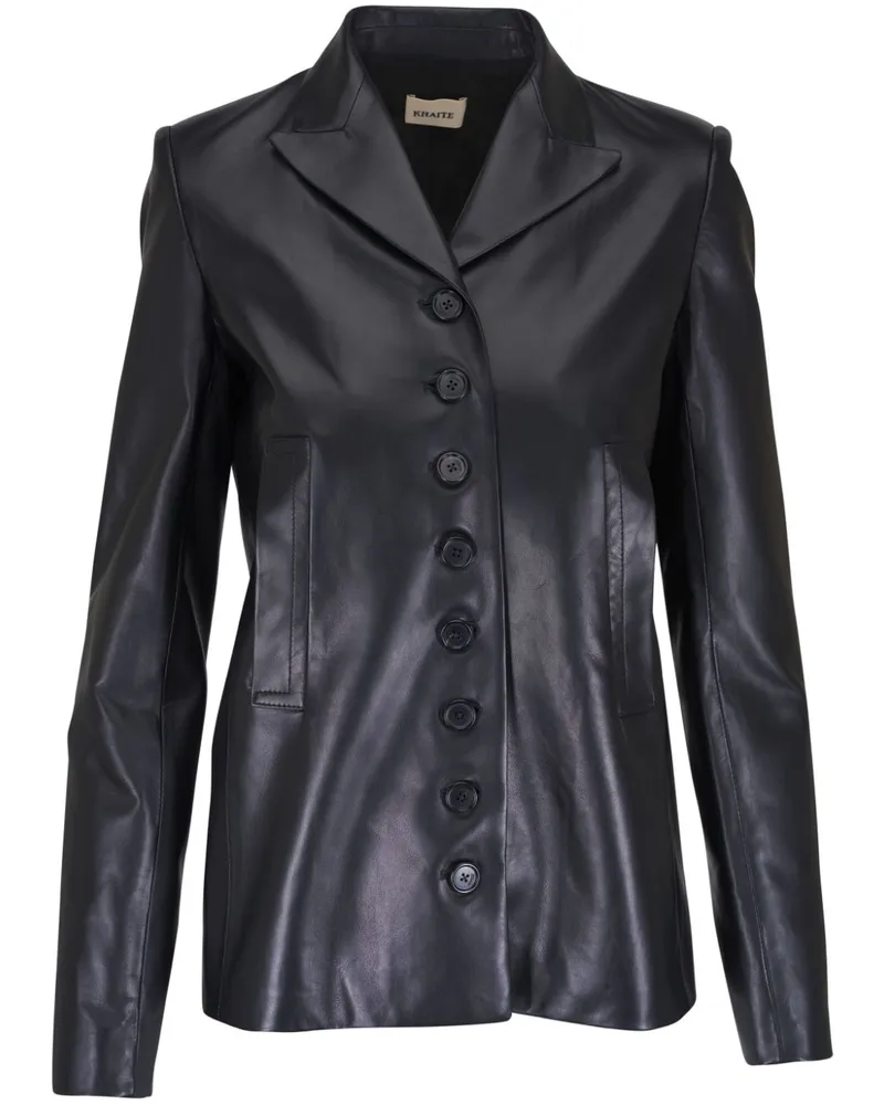 KHAITE Saraphina Blazer - Schwarz Schwarz