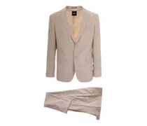 Anzug mit Knopfverschluss - Nude