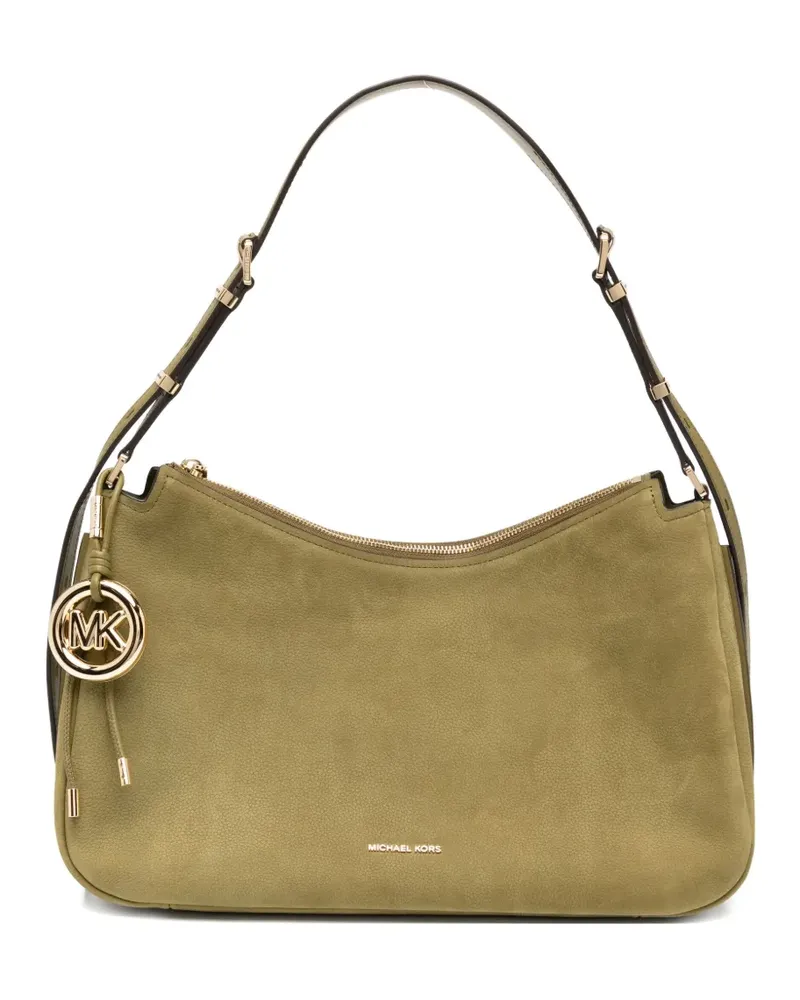 Michael Kors Mittelgroße Nolita Schultertasche - Grün Grün