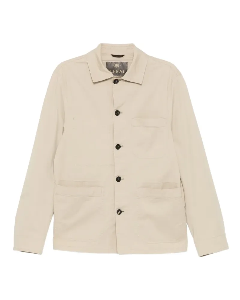 N.Peal Jacke aus Canvas - Nude Nude