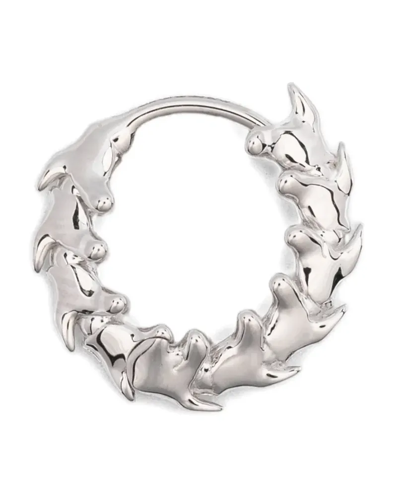 Shaun Leane Mini Serpent's Trace Creole - Silber Silber