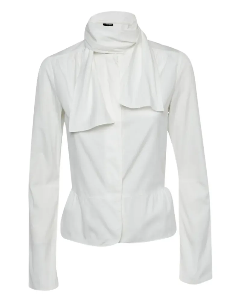 Joseph Hemd mit Schleifenkragen - Weiß Weiß