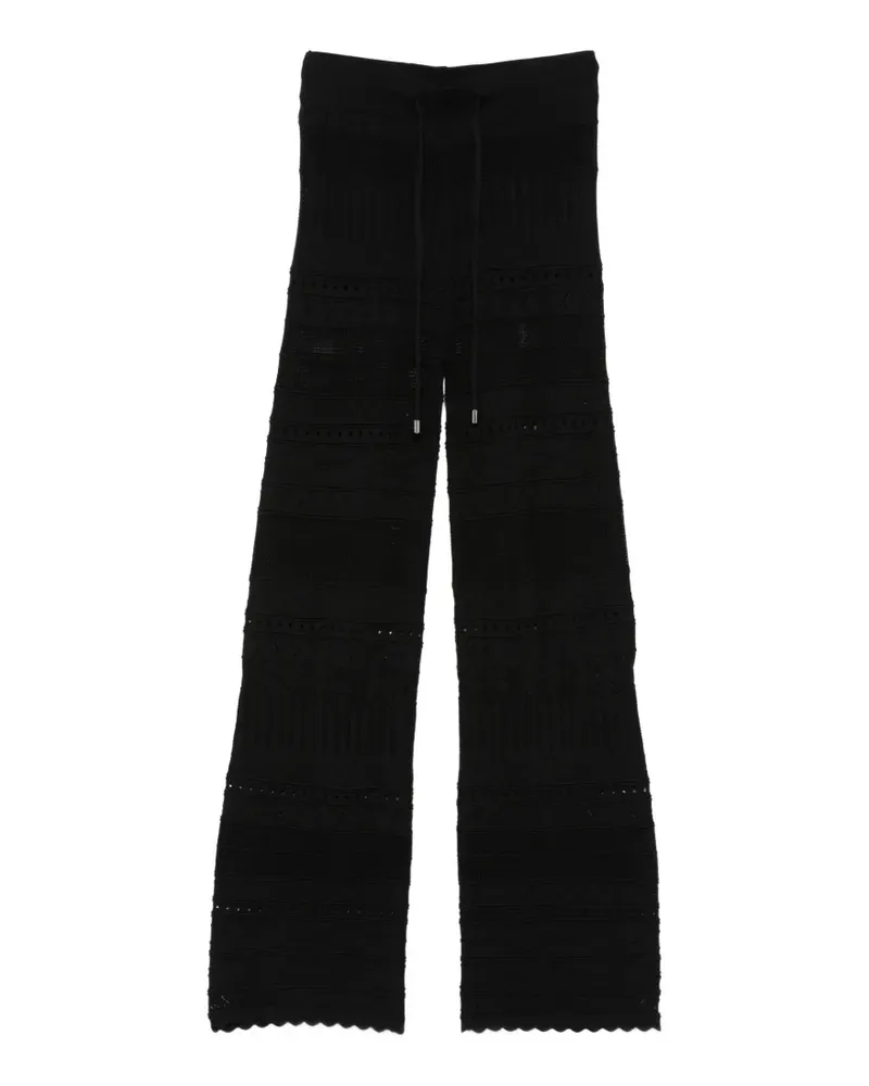 Ermanno Scervino drawstring trousers - Schwarz Schwarz