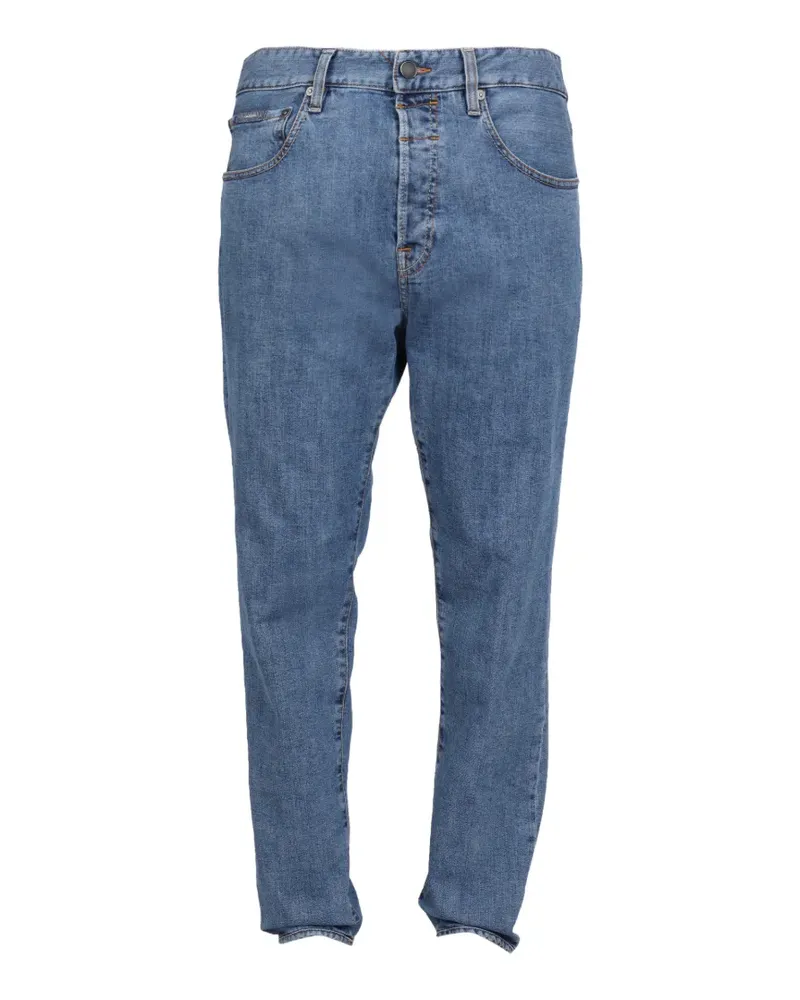 LARDINI Klassische Tapered-Jeans - Blau Blau
